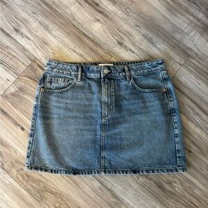 Dynamite Dark Denim Jean Skirt Women’s Size Large